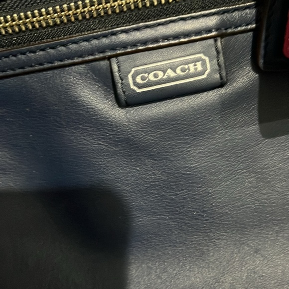 EUC Coach Daisy Emma Tote in Navy - Picture 2 of 8